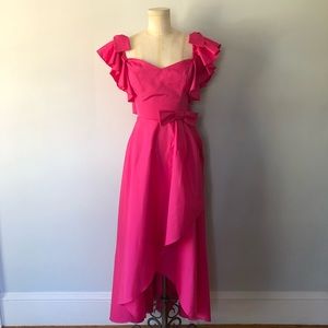 Rare vintage hot pink party/princess/prom dress